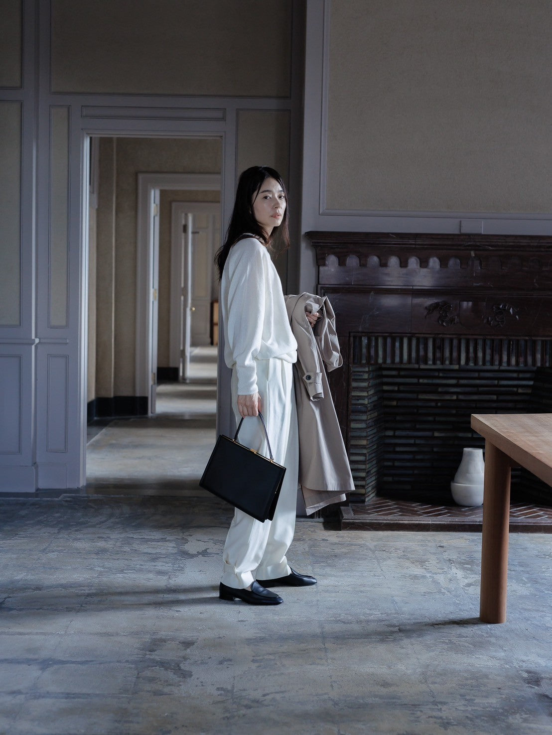 Kristy/paper cotton sweater