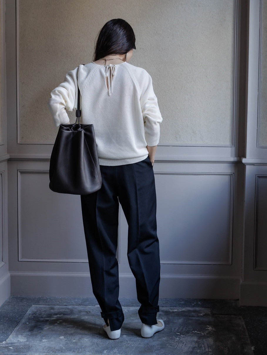 Odessa/back belt pants