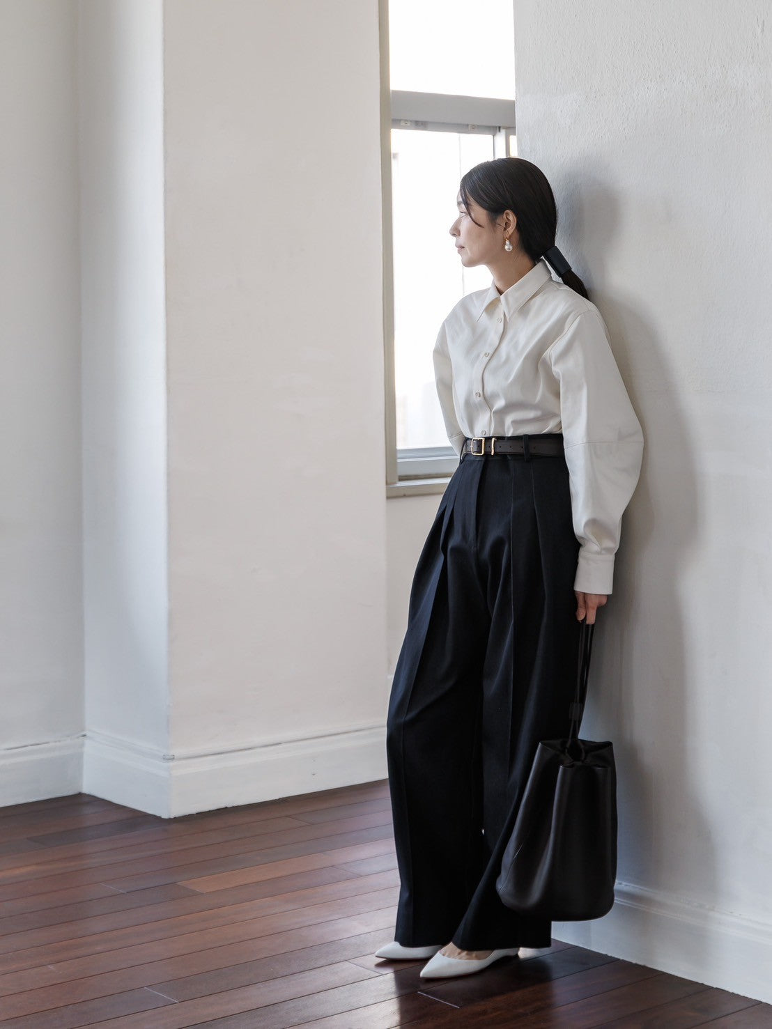 Alex/silk denim shirt
