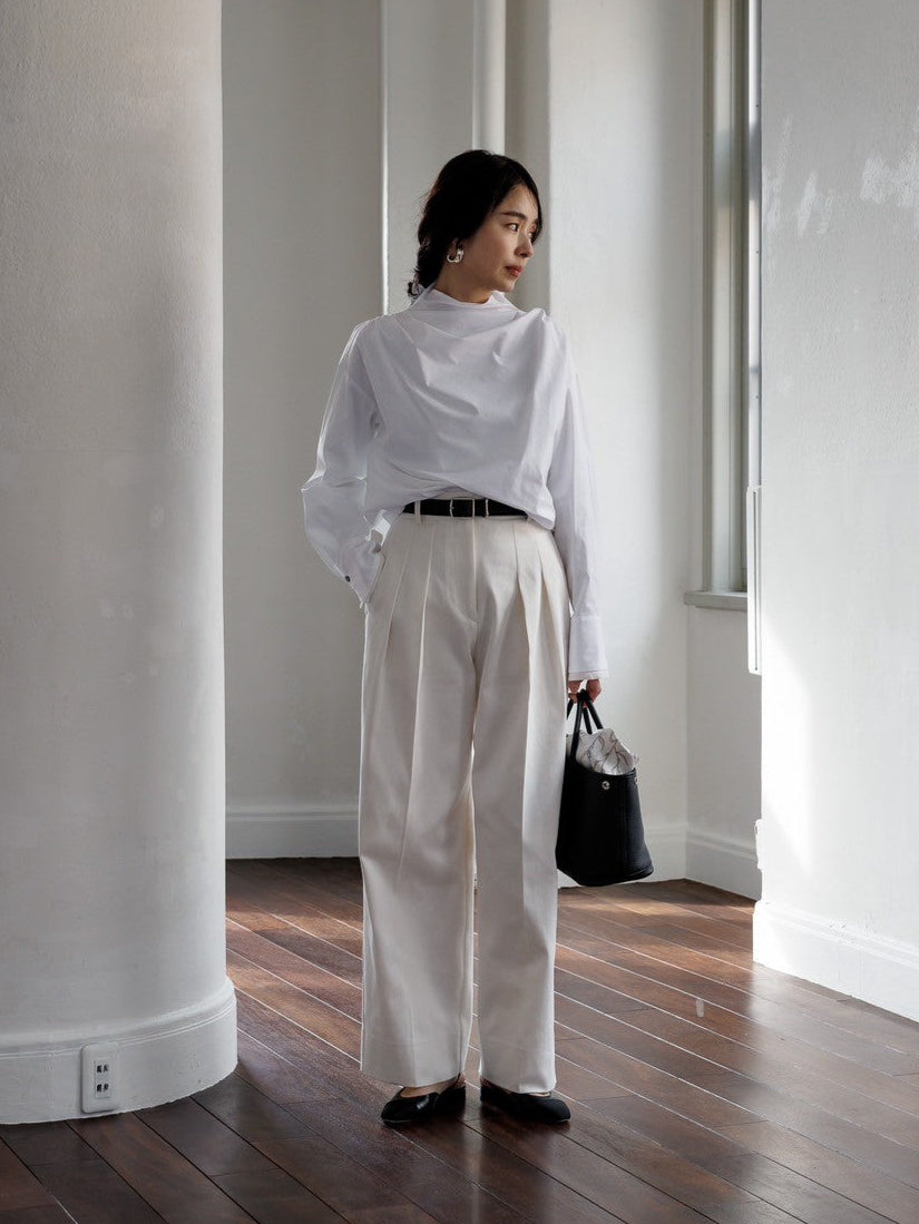 Lily/silk denim pants