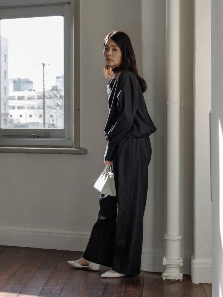 Lily/silk denim pants