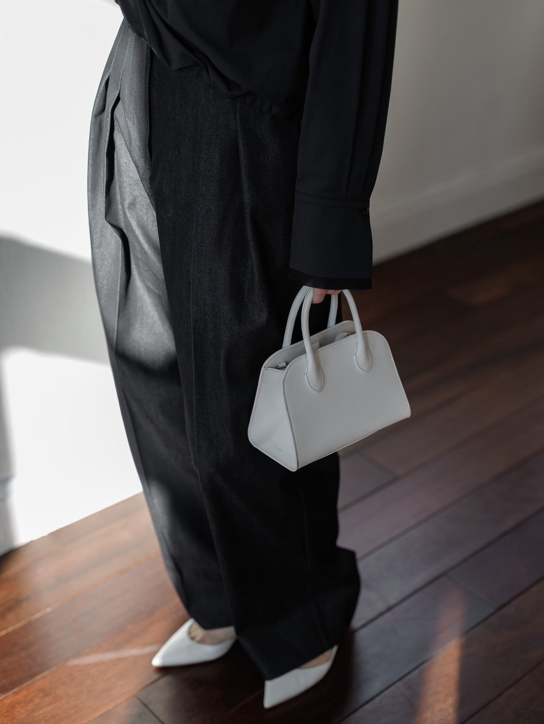 Lily/silk denim pants
