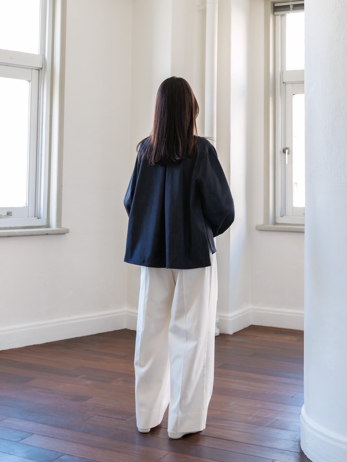 Alex/silk denim shirt