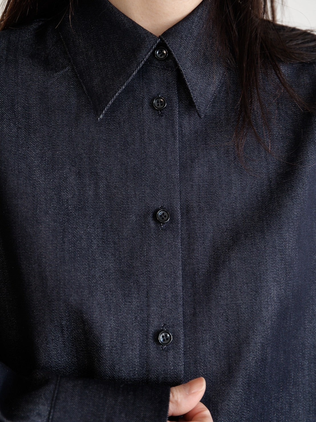 Alex/silk denim shirt