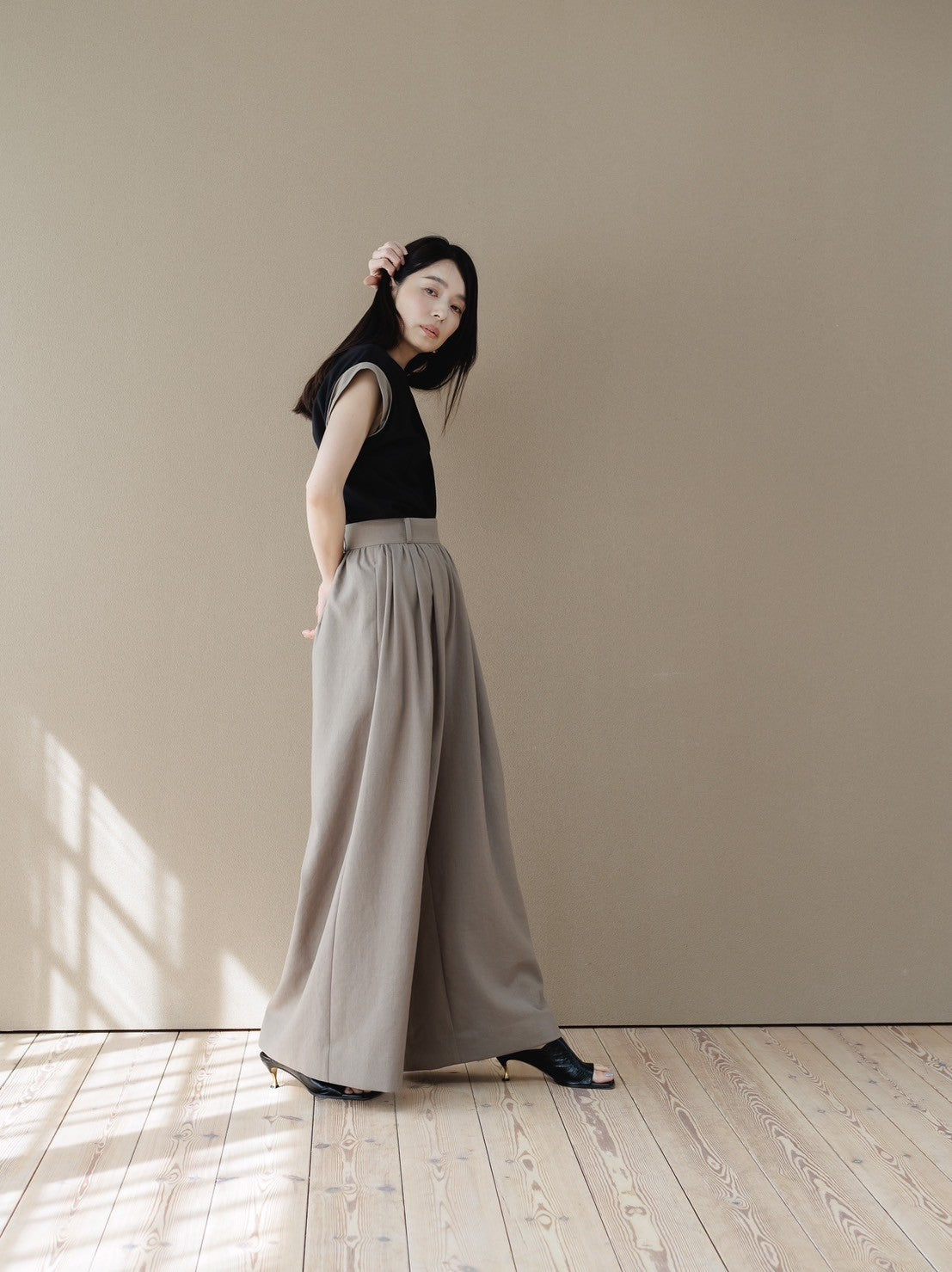 【PRE ORDER】Andrea/flowing pants