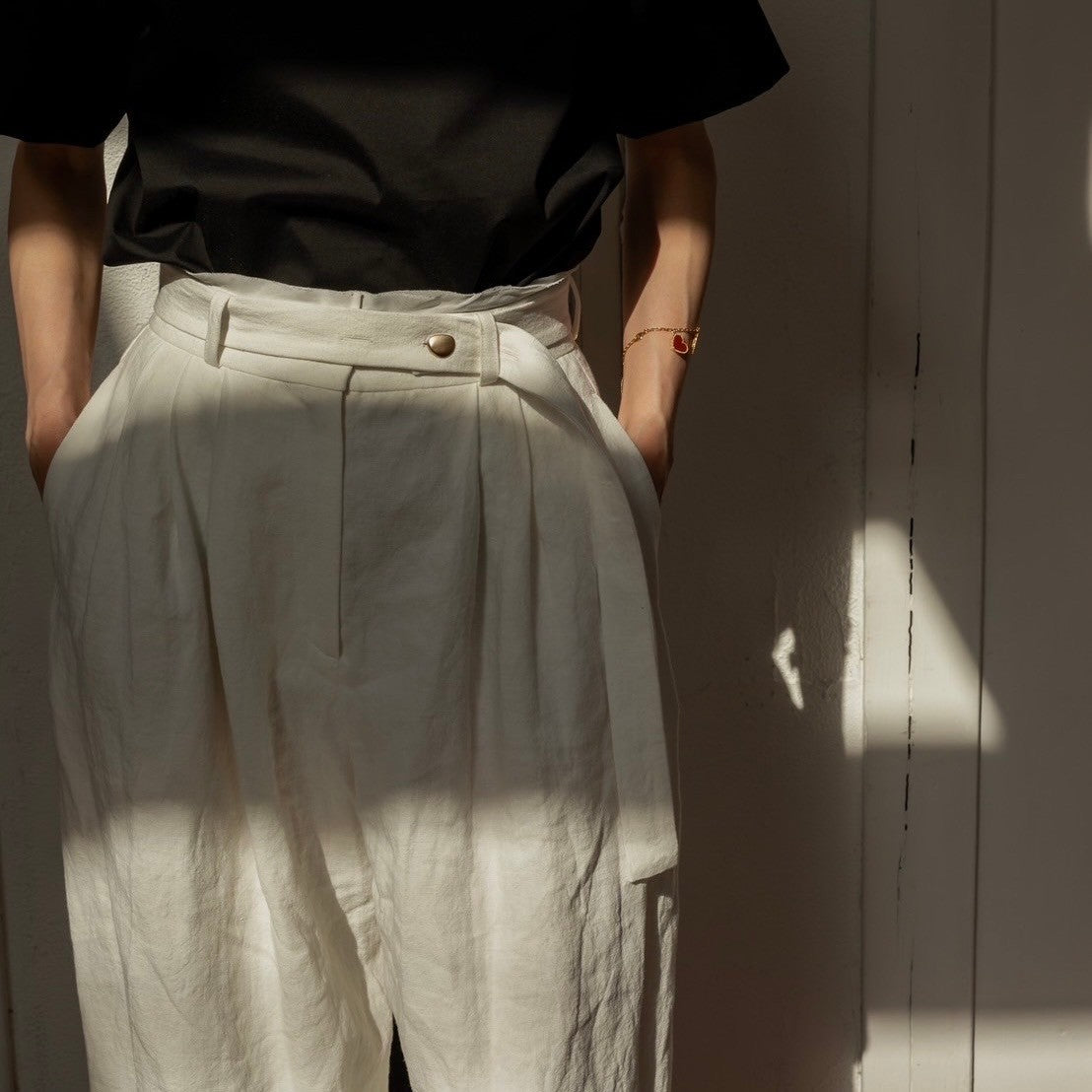Sage / floating linen pants (sand/carbon/cloud)