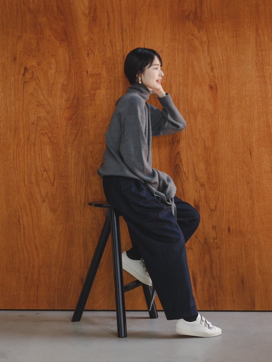 Jamie/pinstripe pants