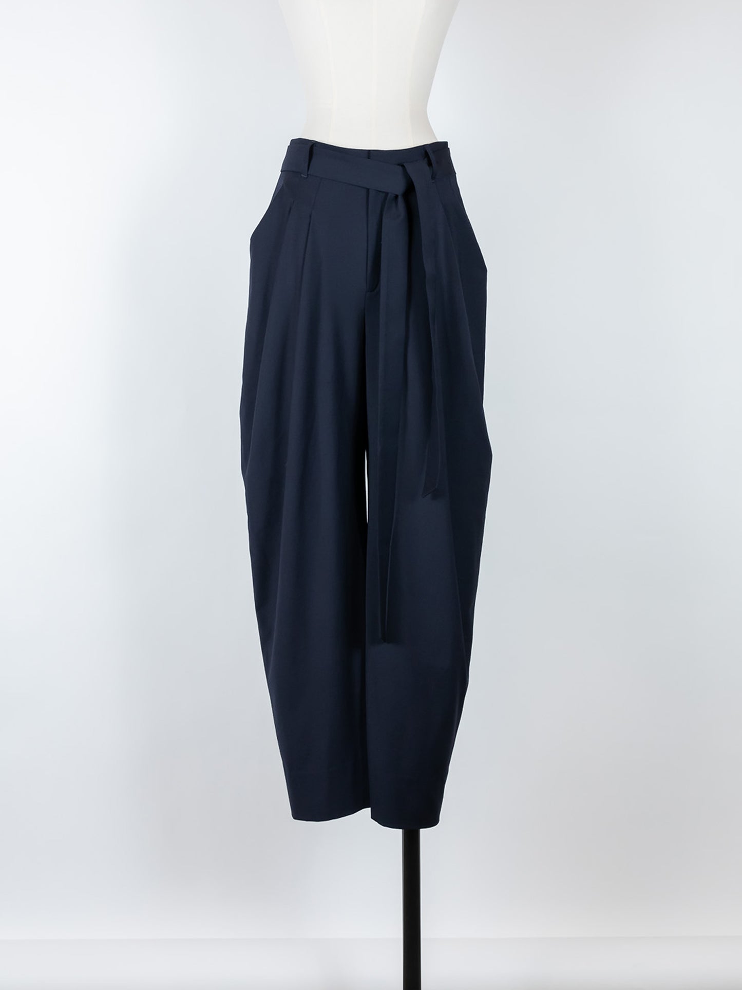 Sophia /drape pants-Navy(Salon Only)