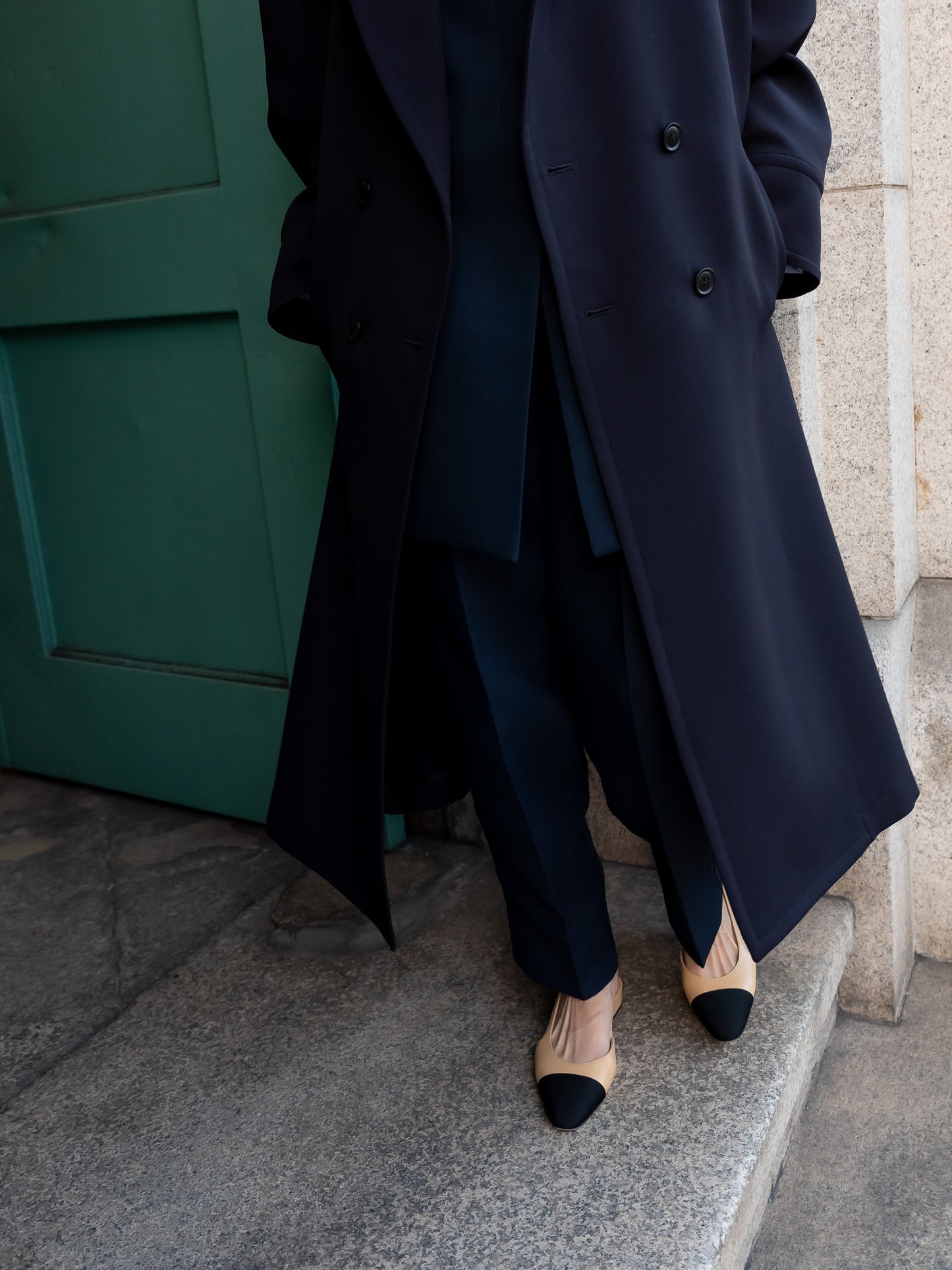 Gianna / First Step Pants - Right Navy