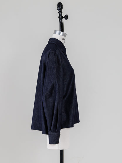 Alex/silk denim shirt