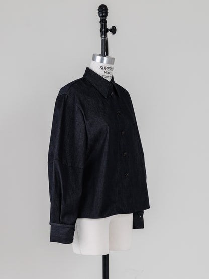 Alex/silk denim shirt