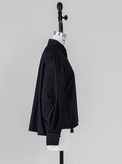 Alex/silk denim shirt