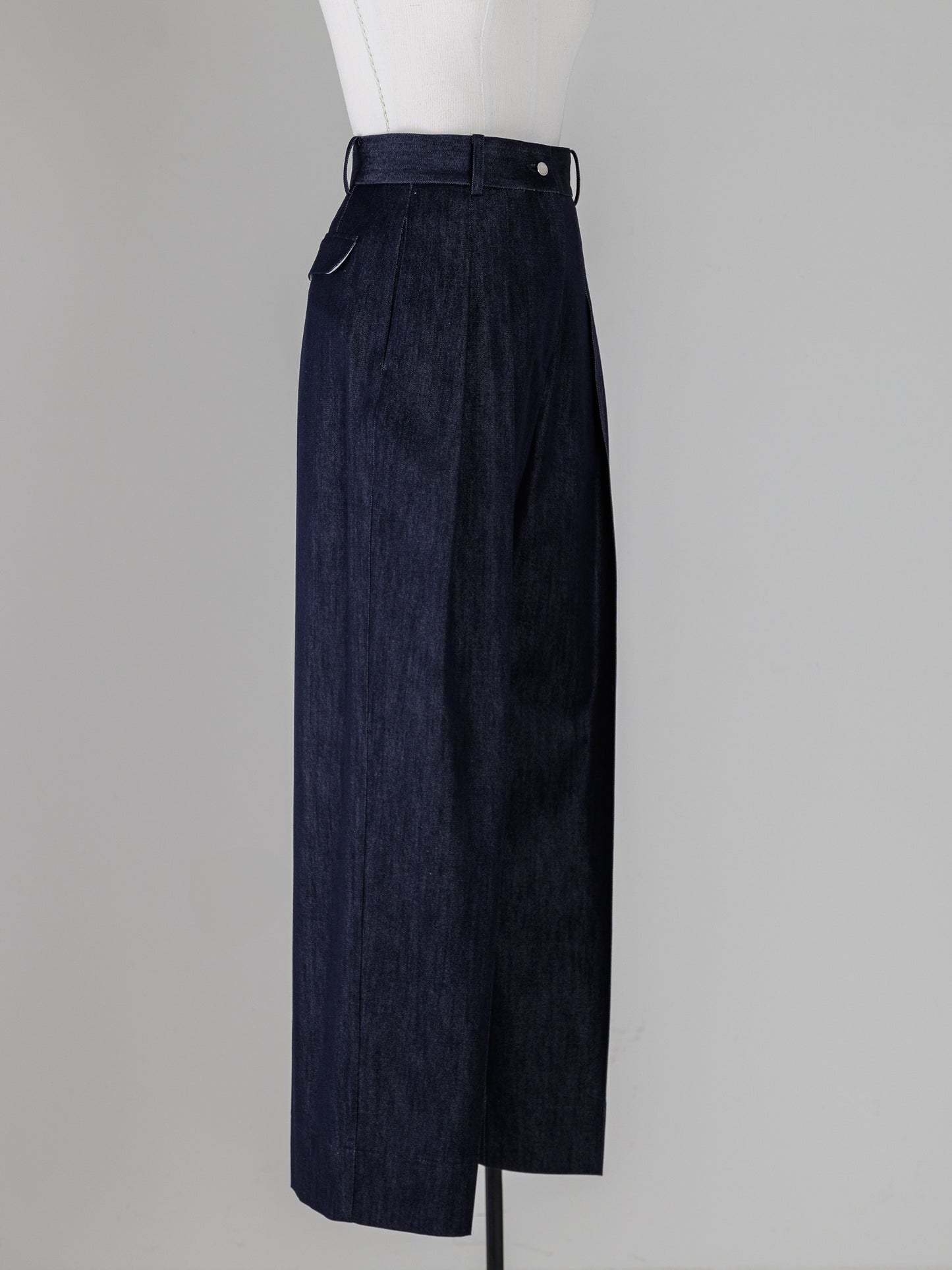 【ORDER】Lily / silk denim pants