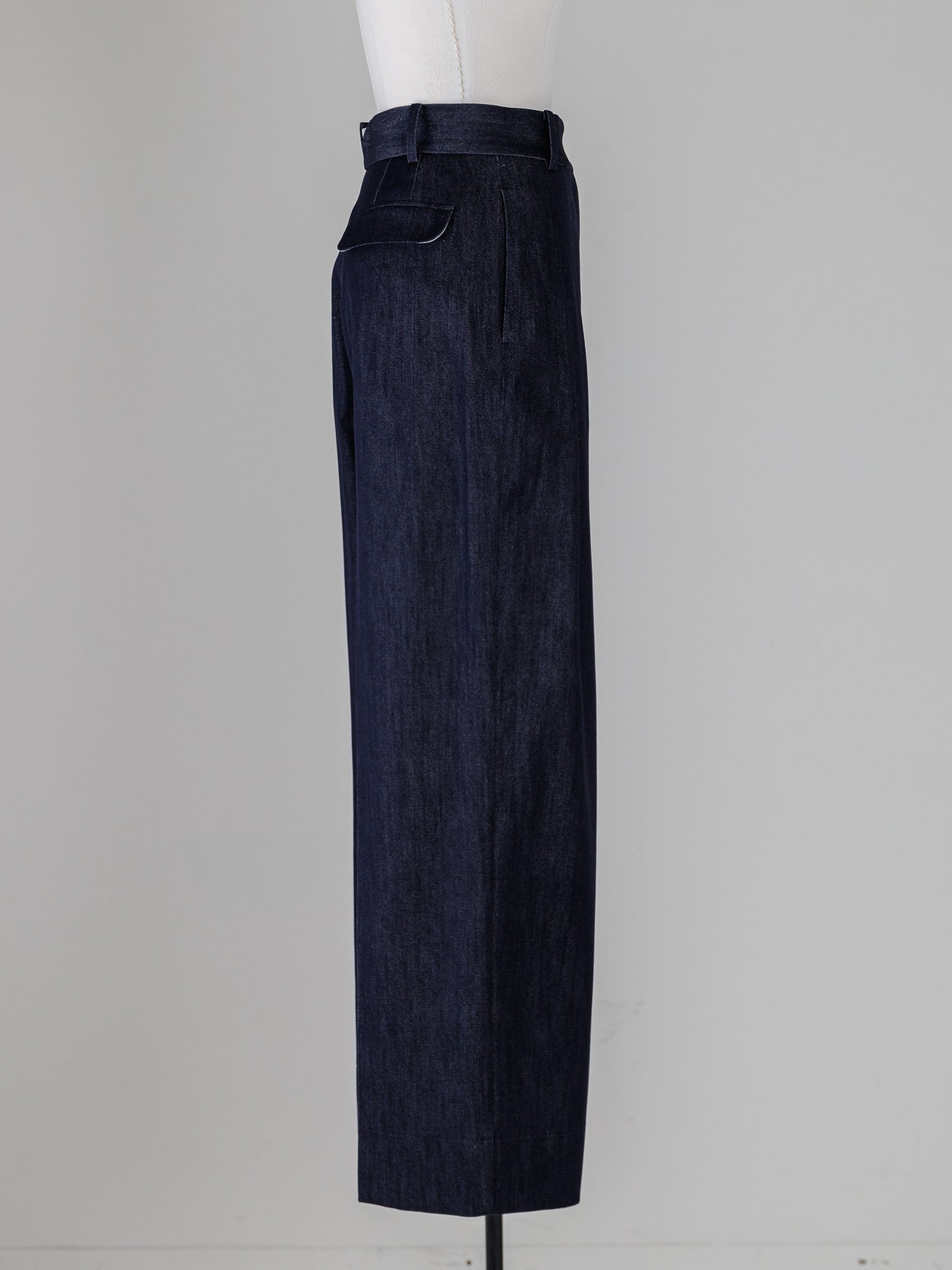 【ORDER】Lily / silk denim pants