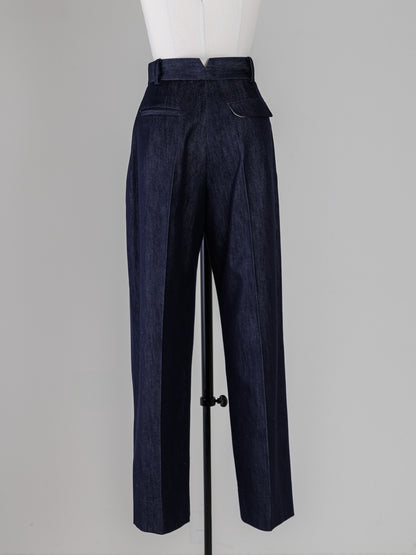 Lily/silk denim pants