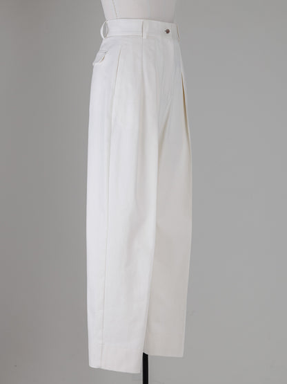 【ORDER】Lily / silk denim pants