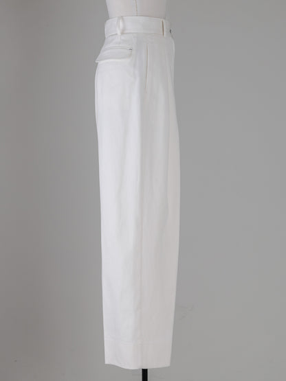 【ORDER】Lily / silk denim pants