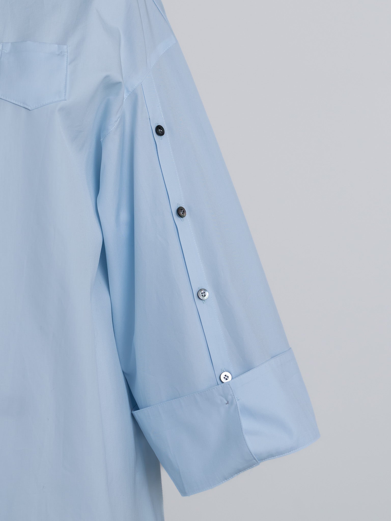 デレス deres ブラウス　6way 中古・古着通販】deres (デレス) 6WAY SLEEVE SHIRT ネイビー サイズ