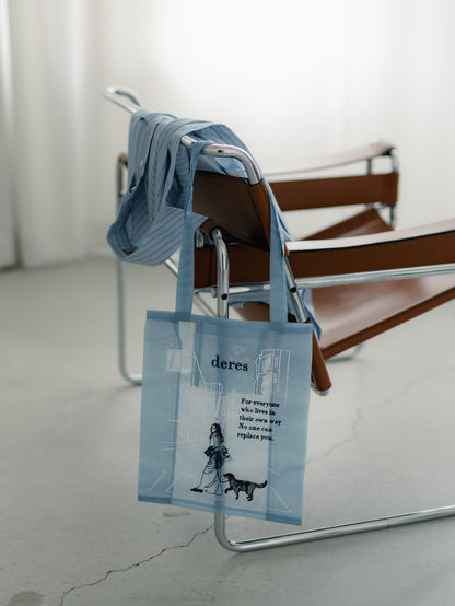 【ORDER】Kona / deres original sheer bag【Brigitte Tanaka】