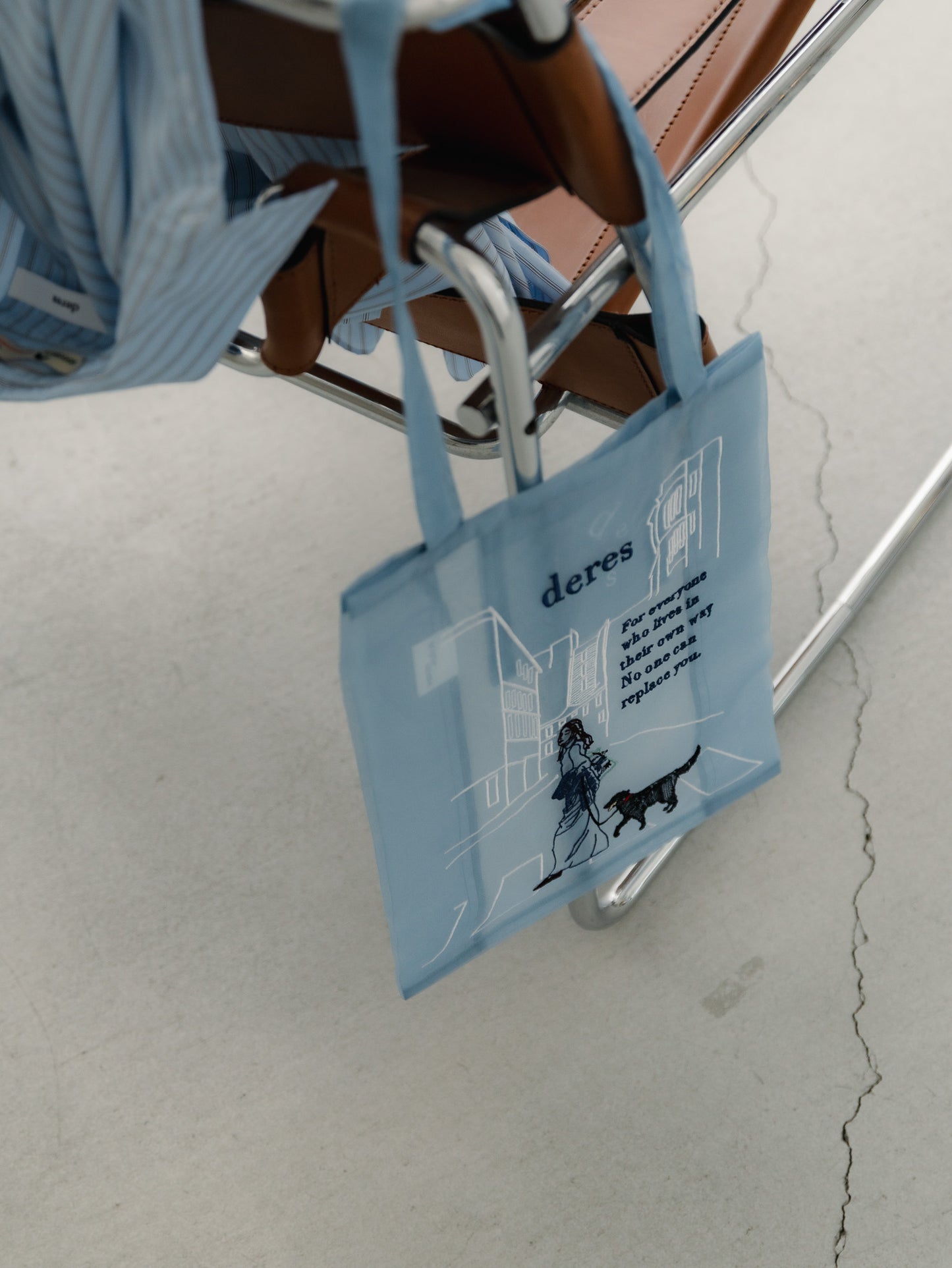 【ORDER】Kona / deres original sheer bag【Brigitte Tanaka】