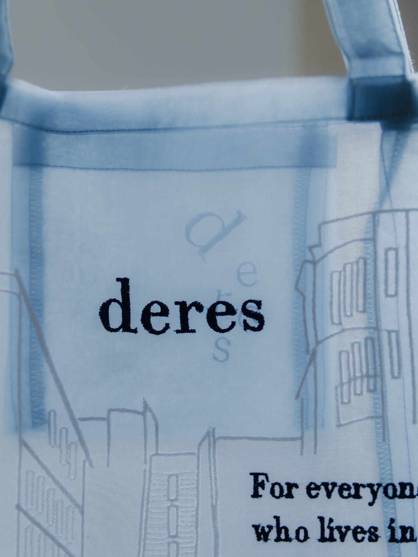 【ORDER】Kona / deres original sheer bag【Brigitte Tanaka】