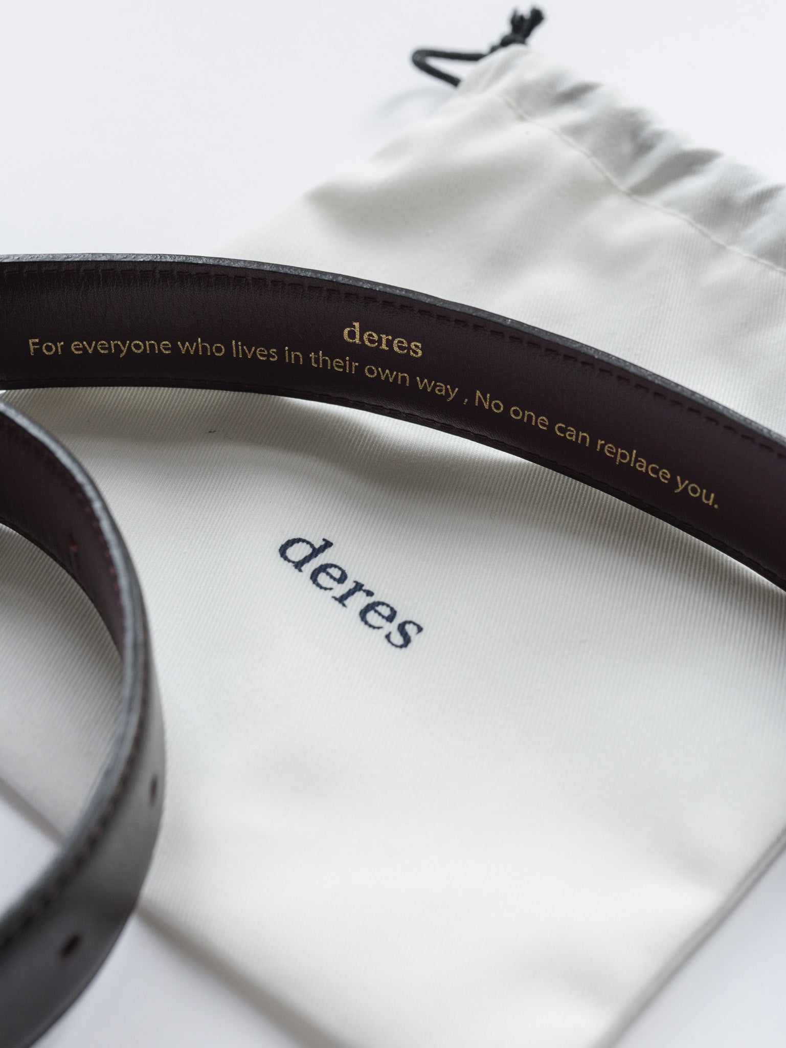 deres Evelyn/essential belt 新品未使用 PRE ORDER】Evelyn/deres essential belt (BLACK × GOLD