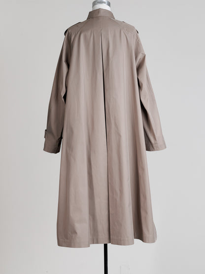 Winona/weightlessness silk trench coat