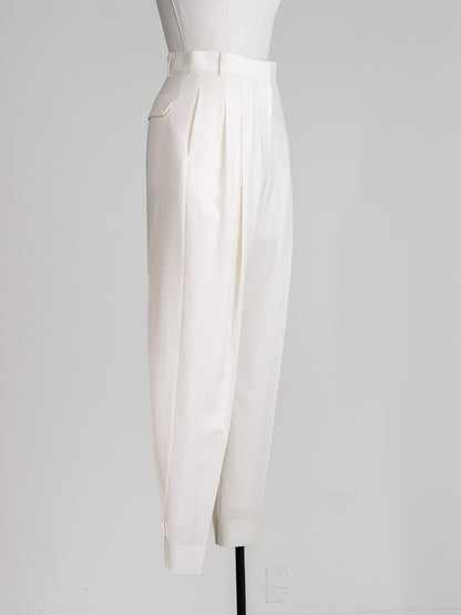 【ORDER】Odessa/back belt pants