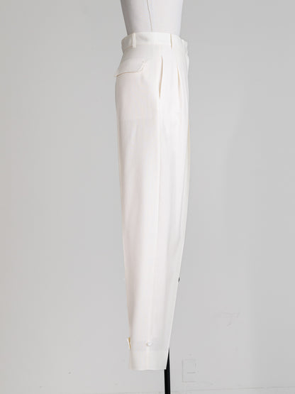 【ORDER】Odessa/back belt pants