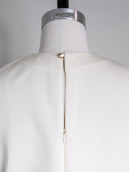【予約販売】Fabiana / draping dress（perl/midnight/noir）