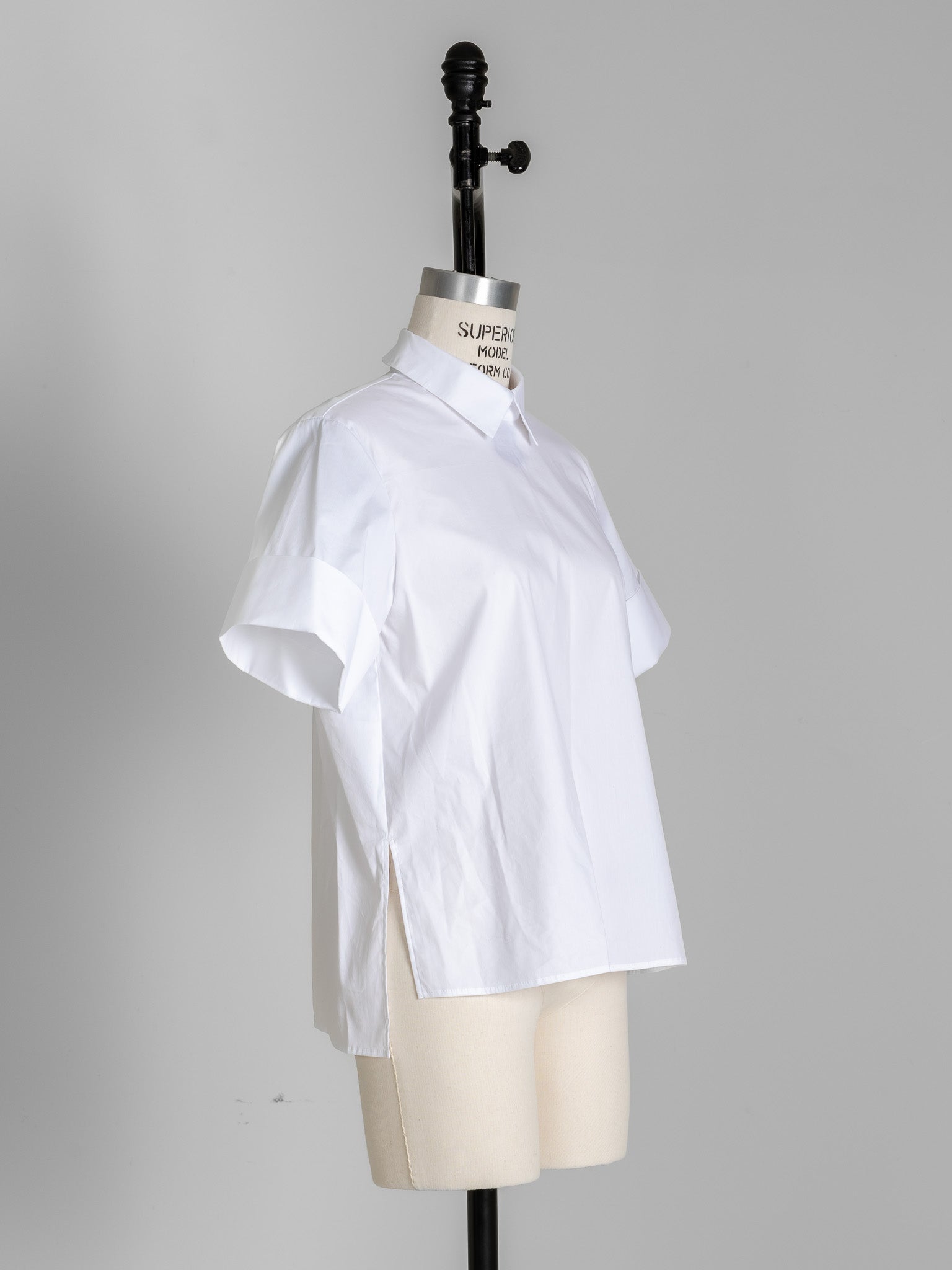 Bridget / half sleeve blouse(sugar/sesame/chocolate) – deres.online 