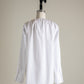 【予約販売】Hope / deres thomas maison cotton drape blouse （BLACK/OFF-WHITE）