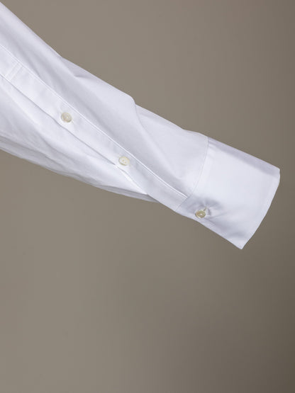 Hope / deres thomas maison cotton drape blouse （BLACK/OFF-WHITE）