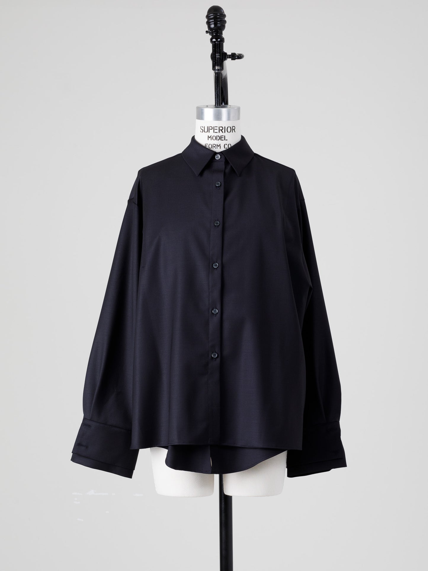 Mariela/double layered shirt jacket