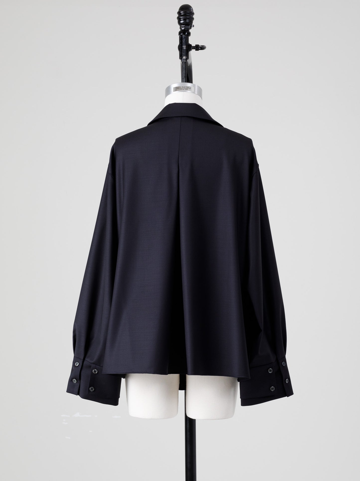 Mariela/double layered shirt jacket