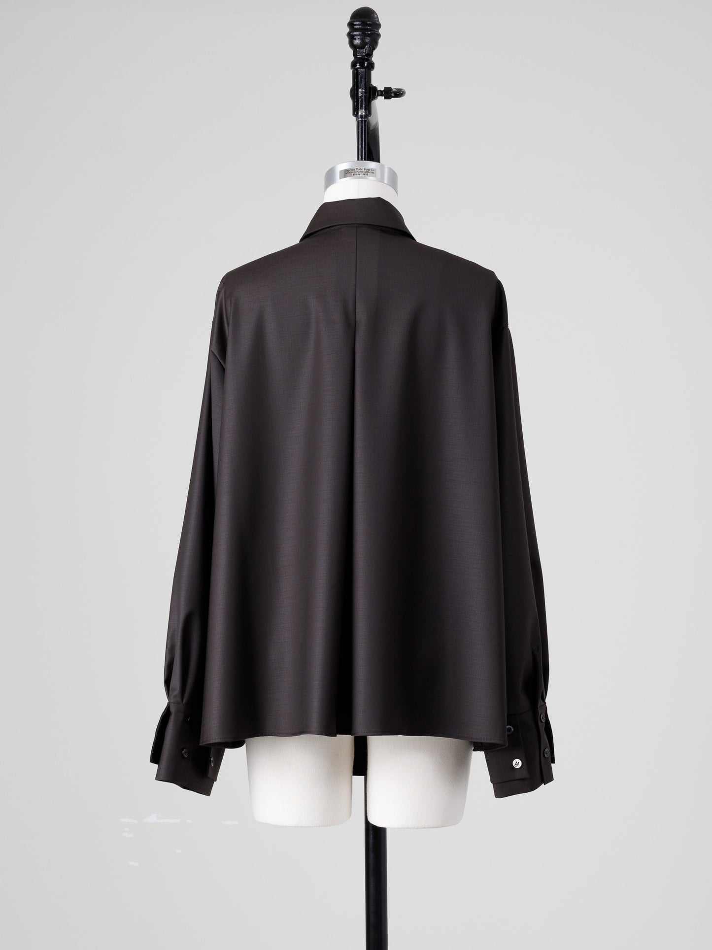 Mariela/double layered shirt jacket