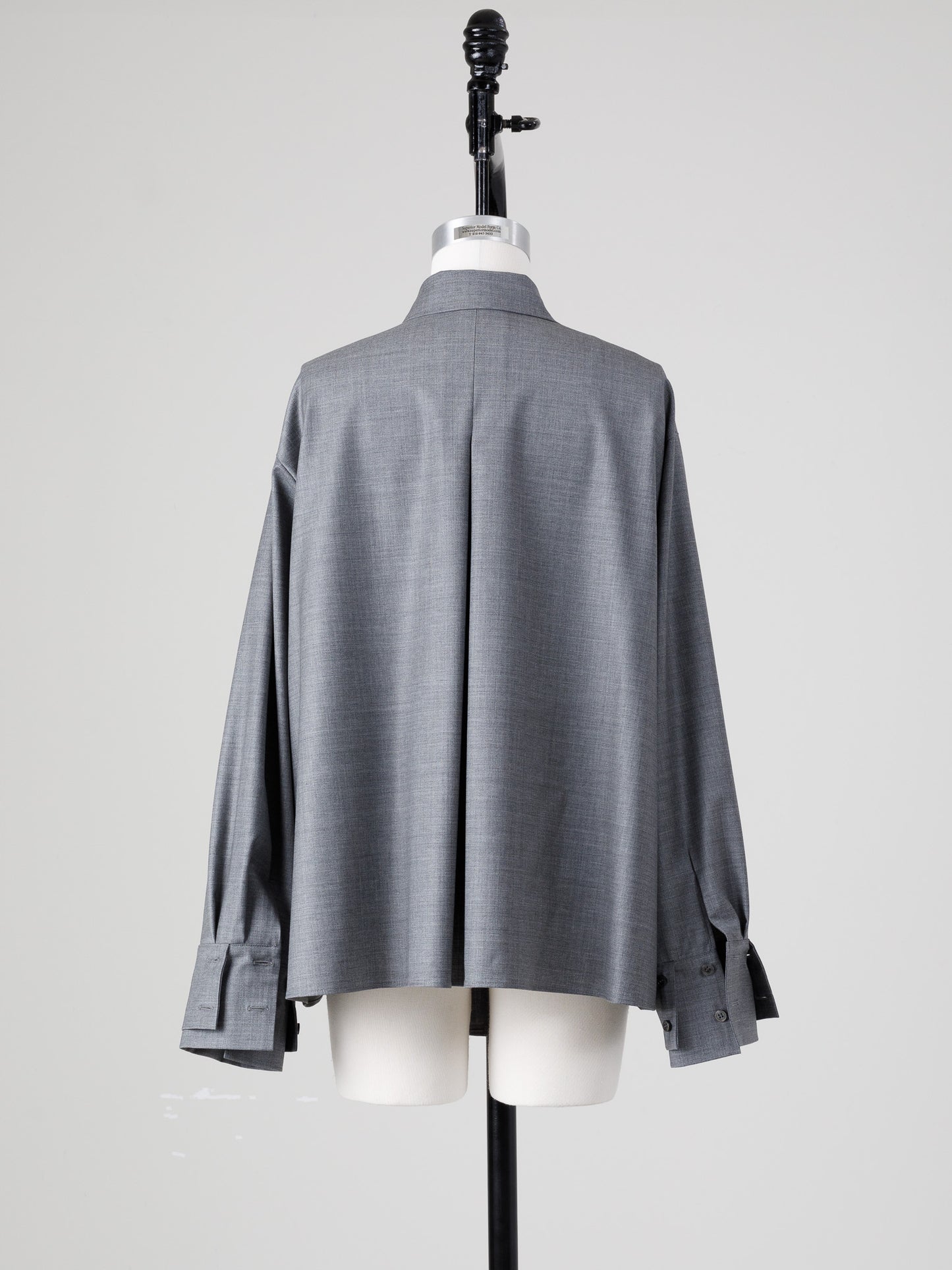 Mariela/double layered shirt jacket