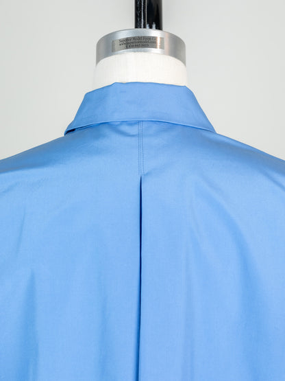 【予約販売】Mia / deres thomas mason 6way sleeve shirt  (STRIPE/ INDIGO / CLEAR BLUE)
