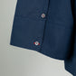 【予約販売】Mia / deres thomas mason 6way sleeve shirt  (STRIPE/ INDIGO / CLEAR BLUE)