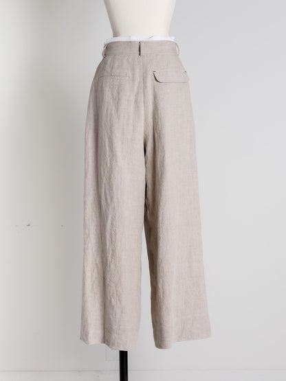 Sage / floating linen pants (sand/carbon/cloud)