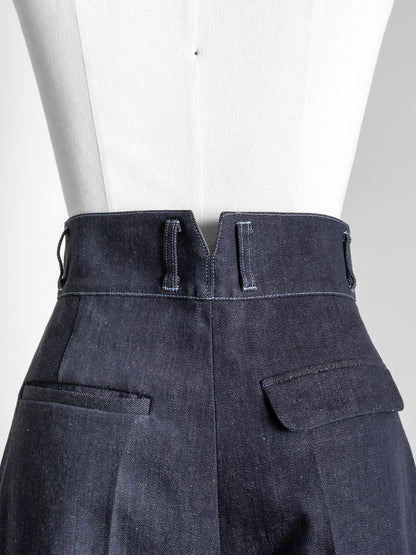 Irving / first denim pants(INDIGO)