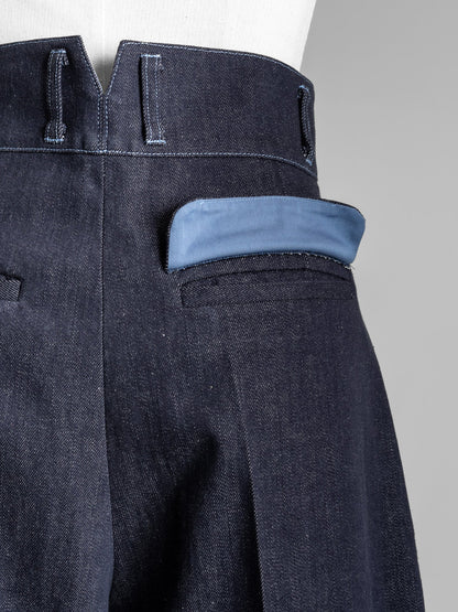 Irving / first denim pants(INDIGO)