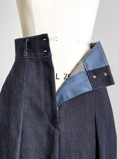 【予約販売】Simone / first denim skirt(INDIGO)