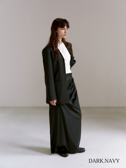 【PRE ORDER】minimal jacket    （dark navy /  black）