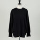 【PRE ORDER】Kalyn/back line crew neck sweater