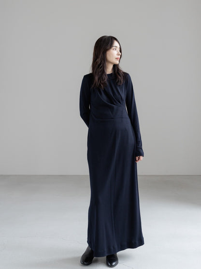 【ORDER】　Christelle / relax drape dress