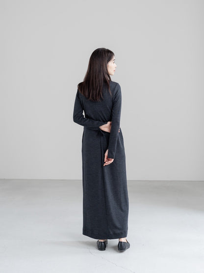【ORDER】　Christelle / relax drape dress