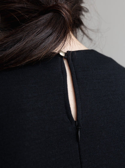【ORDER】　Christelle / relax drape dress