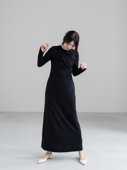 【ORDER】　Christelle / relax drape dress