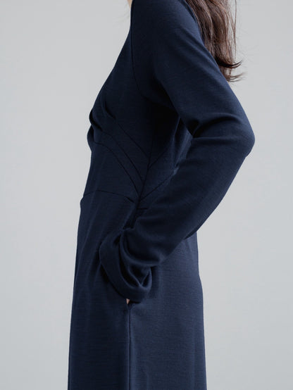 【ORDER】　Christelle / relax drape dress